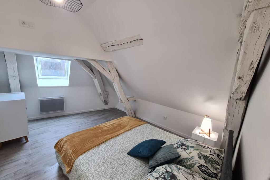 Centre Ville 3 Pieces Envoutant Sous Combles 40M² Joigny Exteriör bild